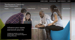 Desktop Screenshot of cps.northeastern.edu