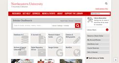 Desktop Screenshot of library.northeastern.edu